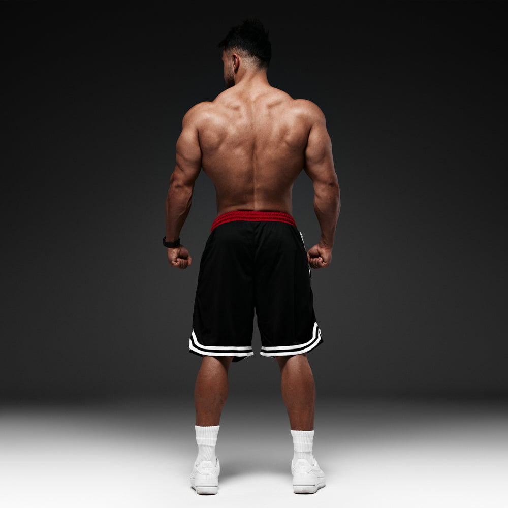 Double Mesh Shorts | Black