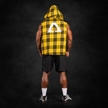 Flannel Hoodie | Yellow