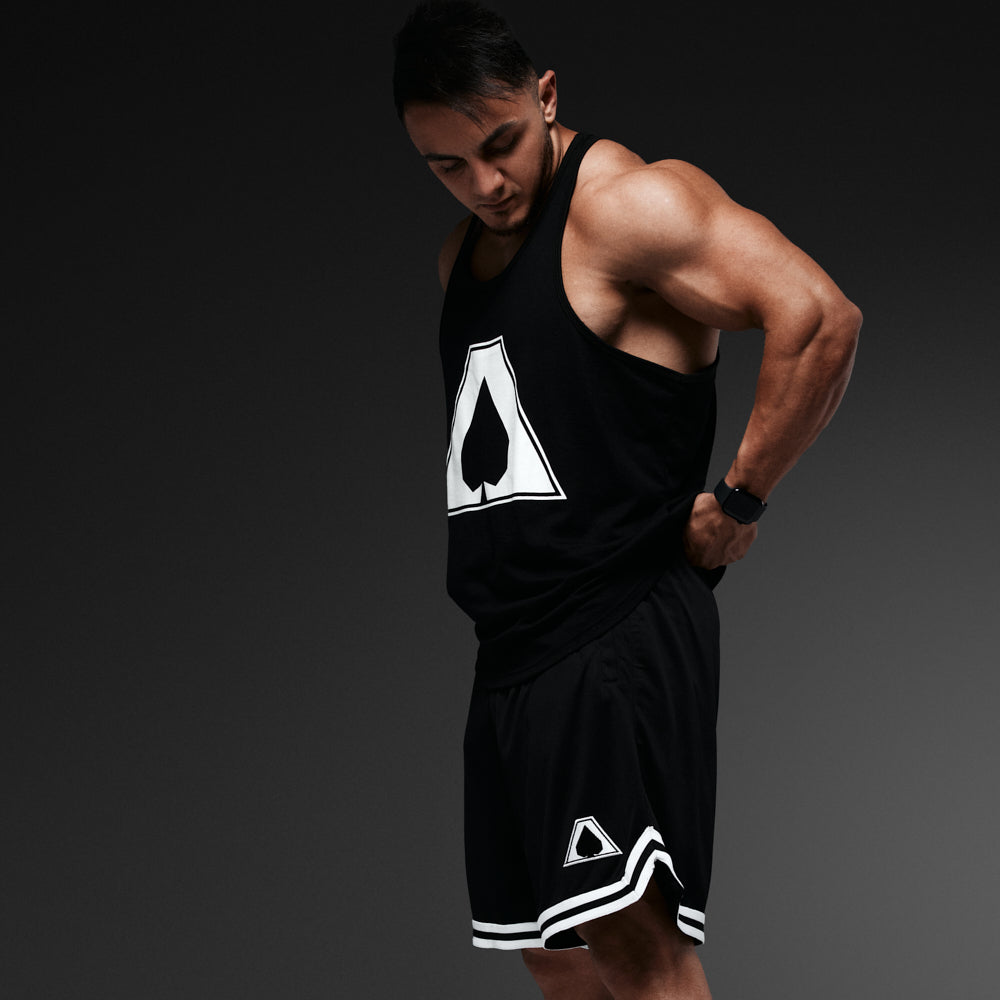 Y-Back Tank Top | Black